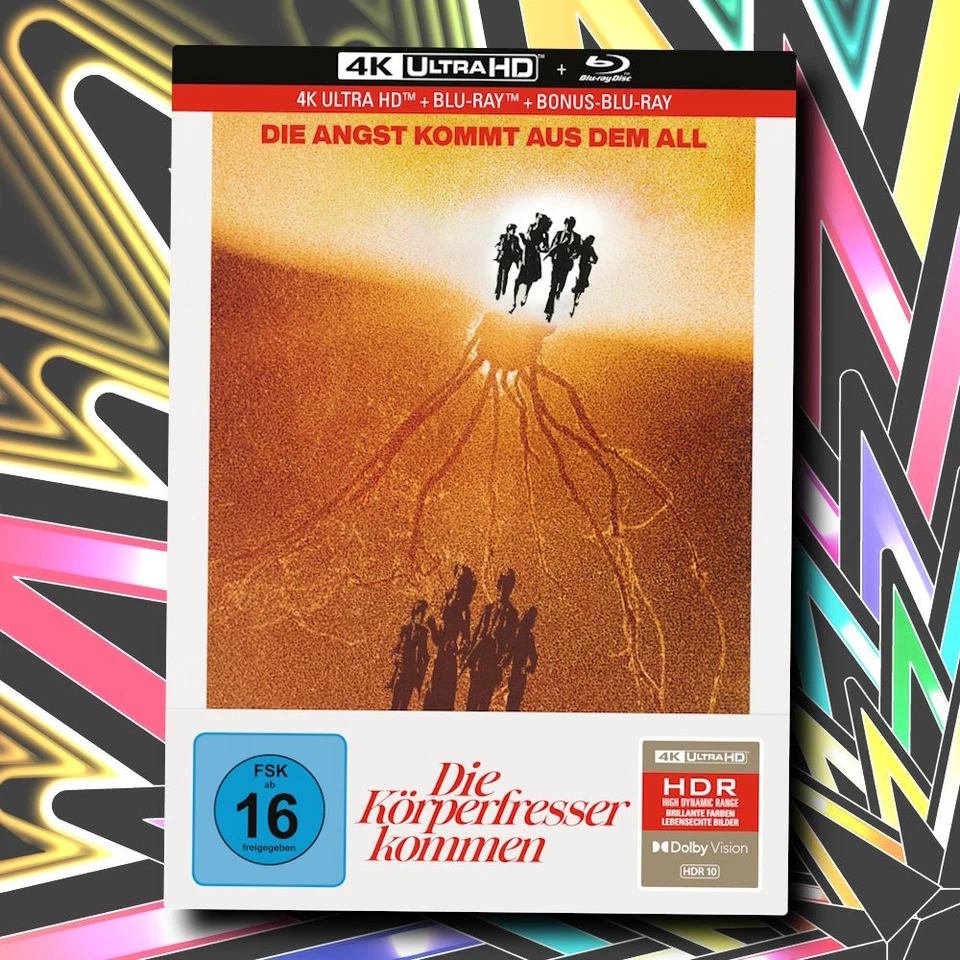 DIE KÖRPERFRESSER KOMMEN (1978) 4K UltraHD Blu-ray LIMITED 3-Disc Mediabook - Bild 1 von 2