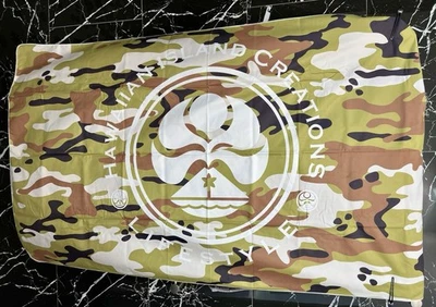 HIC Hawaiian Island Creation Microfiber Beach Towel Camouflage Camo Hawaii HI ￼ - Image 1 of 4