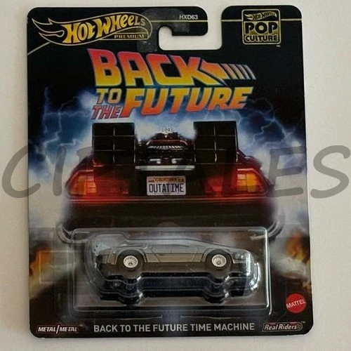 Hot Wheels BACK TO THE FUTURE TIME MACHINE Premium POP Culture - 1:64 Mattel - Immagine 1 di 1
