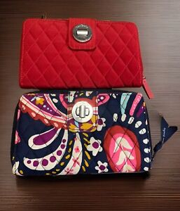 Vera Bradley Wallets, Red And Multicolored, Clean - Pre owned