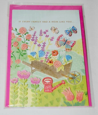 New Hallmark Signature Mother's Day Garden Beautiful Place Premium 3D Card - Image 1 of 4