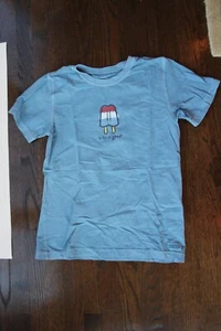 T-Shirt Life is Good Child T-Shirt Blue Popsicle EUC soft cotton short sleeve - Picture 1 of 7