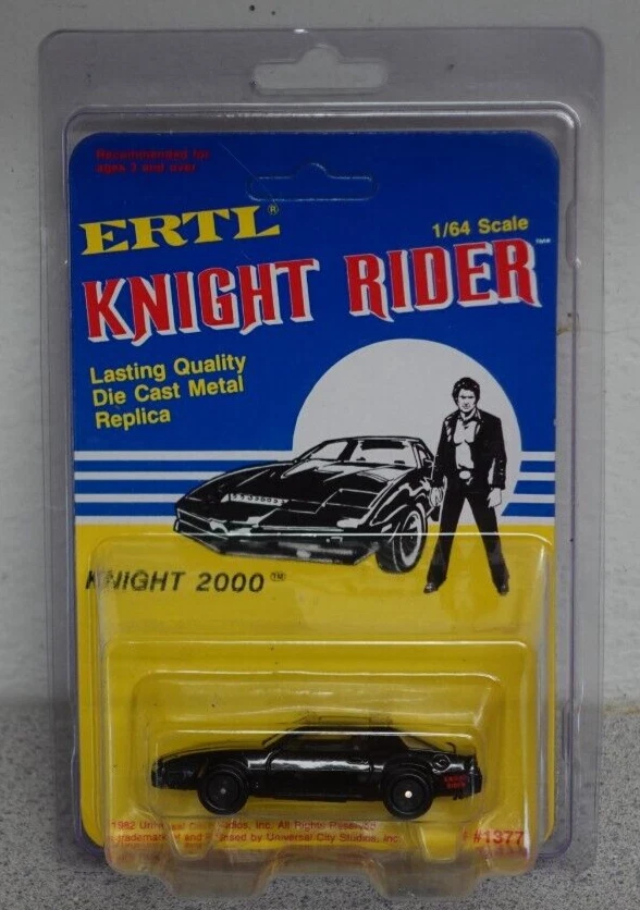 ERTL KNIGHT RIDER CASE BREAK  1982 ~ DIECAST CAR MOC ~ TRANS AM Hasselhoff ORIg - Image 1 of 4