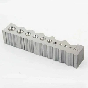 HOT-High Hardness Steel Doming Dapping Block Square Punch Forming Shaping Tool - Picture 1 of 2