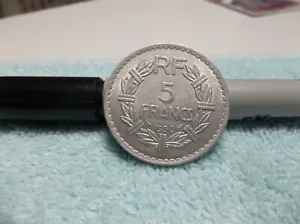 1950 French 5 Francs Coin KM 888b.2 ......Open 9... - Picture 1 of 2