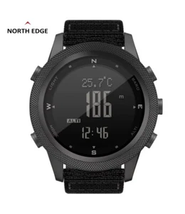 NORTH EDGE APACHE-46 Men Digital Watch Outdoor Sports Running Barometer Compass - Picture 1 of 11