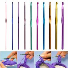 Ergonomic Crochet Hook Easy Soft Grip Handle 2mm to 10mm Sizes 