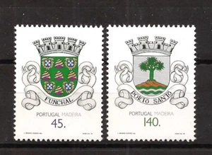 [9415] Portogallo, Madeira 1994, Fullset, MNH**Funchal e PortoSanto stemmi - Foto 1 di 1