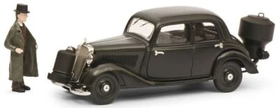 SCHUCO - MERCEDES BENZ 170 V nero Bruciatore di legno con figura - 1/43 - SCH... - Immagine 1 di 3