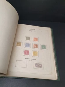 Ancien grand album de timbres vert The Stamp - environ 150 pages, incomplet - Autriche, - Photo 1/17