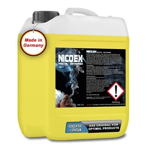 Nikotinentferner Nicoex Fensterrahmen, Polster, Wänden 2,5 Liter Kanister - Bild 1 von 10