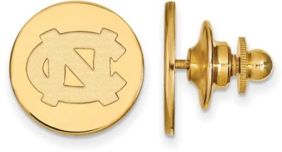 14K Yellow Gold University of North Carolina Tie Tac by LogoArt - Image 1 of 2