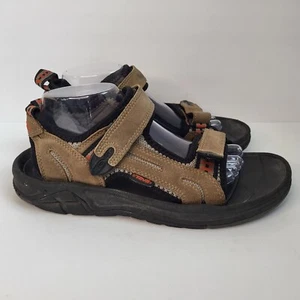 TEVA ShocPad Trail Sport Sandals Hiking Shoes Mens 9 Tan 6758 Straps Padded - Picture 1 of 8