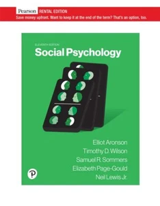 Sozialpsychologie von Elliot Aronson - Bild 1 von 1