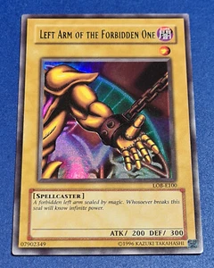Left Arm of the Forbidden One LOB-E100 Ultra R. Legend of Blue Eyes White Dragon - Bild 1 von 5