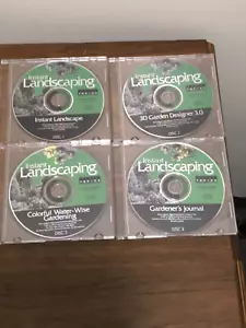 Instant Landscaping Cd Software Disc 1-4 - Picture 1 of 1
