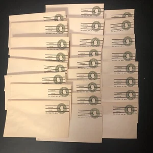 Vintage Paper 4 Crafting: 1c 1920s Stamped Envelopes, Corona CA; 25 Pieces - Picture 1 of 1
