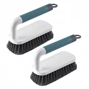 Scrub Brush Scrubbing Cleaning Brushes Heavy Duty Cleaning Brushes With Handle F - Picture 1 of 7