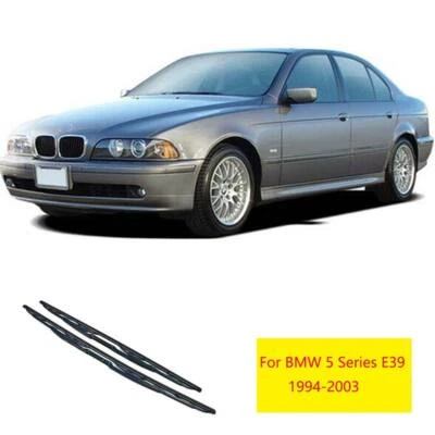 Para BMW Serie 5 E39 1994-2003 Original OEM Juego Ventana Delantera Lluvia Limpiaparabrisas 2 piezas Foto 1 de 4