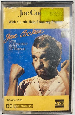 Joe Cocker With A Little Help From My Friends Music Cassette Tape Axis 1980 Mono - Image 1 of 4