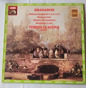 Granados Danzas Españolas Op.37 Teresa Llacuna (EMI Odeon) - Picture 1 of 2