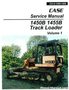 CASE 1450B 1455B Track Loader Service Manual - Bild 1 von 1