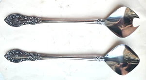 Springtime Edelstahl 2-teiliges Salat Servier Set 10 3/8" Japan Besteck - Bild 1 von 6