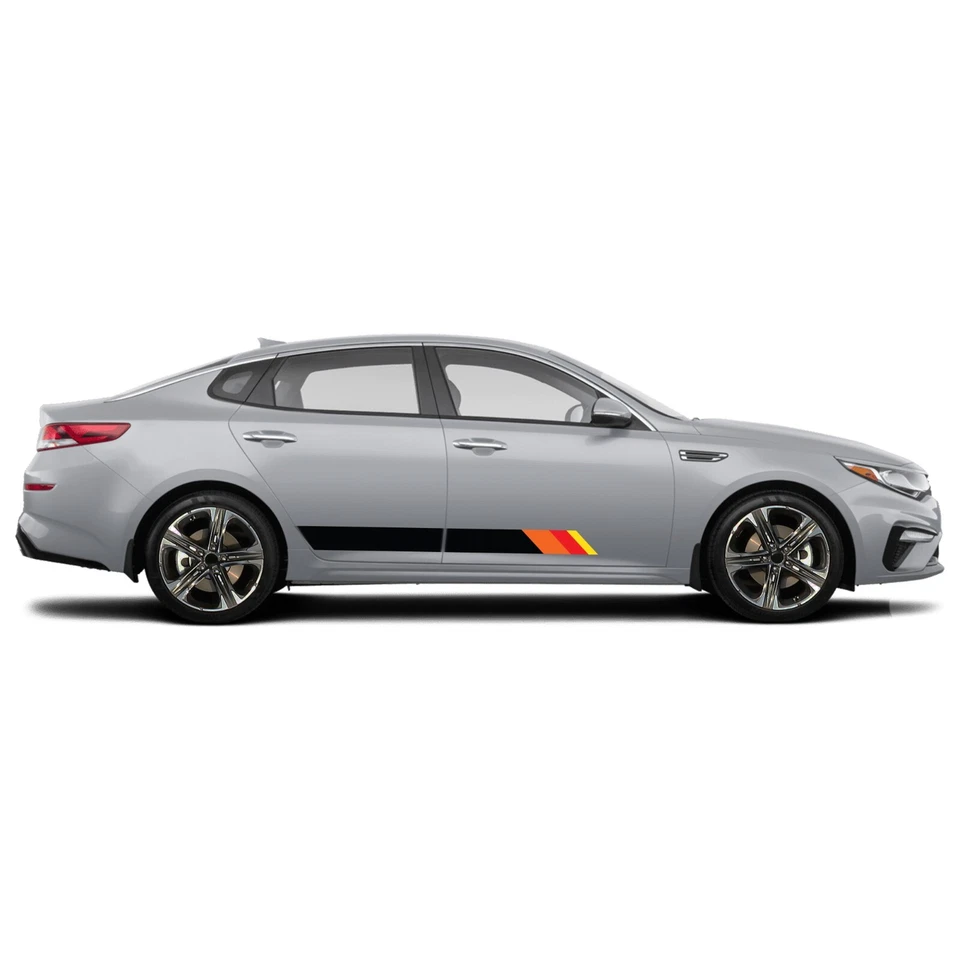 Calcomanía adhesiva gráfica rayas estilo vieja escuela compatible con KIA Optima Foto 1 de 1