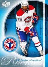 2011 Upper Deck National Hockey Card Day #5 PK Subban