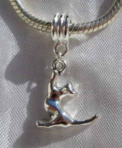 1 CHARM CHATON BELIERE EN 3D BRELOQUE MOUSQUETONS EN METAL ARGENTE *E197 - Picture 1 of 1
