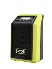 Ryobi 18-Volt Compact Radio with Bluetooth Wireless Technology Sound (Tool-Only)