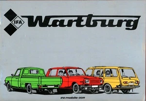 VEB AUTOMOBILWERK EISENACH IFA Prospekt WARTBURG 353 PKW Broschüre 1985 (A379 - Bild 1 von 4