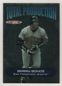 2002 Topps Total Production #TP2 Barry Bonds San Francisco Giants BV$5 Insert #2 - Picture 1 of 1