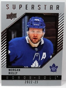 2022-23 UD Series 1 Superstar Honor Roll insert Card #HR-14 - Morgan Rielly - Picture 1 of 1