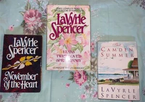 5 LaVyrle Spencer Novels 3 Bks Spring Fancy, Years HC Retail Lot All 1st/1st - Picture 1 of 2