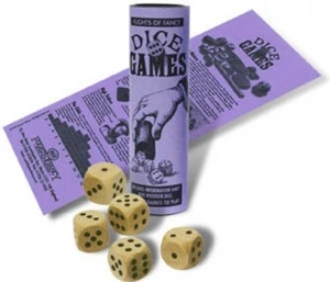 Three sets of Dice Games in a tube with instructions - Picture 1 of 1