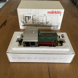 Märklin 5579 Échelle 1 locomotive diesel verte et rouge Köf II - Picture 1 of 5
