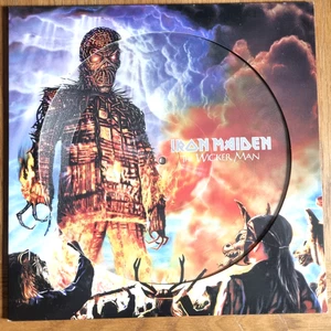 Iron Maiden – The Wicker Man 2000 12” EMI Limited Edition Picture Disc NM/NM - Picture 1 of 7