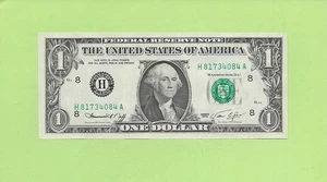 1974 ..UNCIRC 1 $ H 8173 4084 A .... 1974 1 $ H-A NICE NOTE FRN - Bild 1 von 2