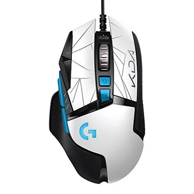 G502 LoL K/DA wired gaming mouse HERO 25K sensor white - Image 1 of 4