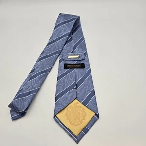 Donald J. Trump Signature Collection Tie 100% Silk Hand Made Blue  - Picture 1 of 7