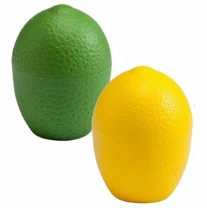 Hutzler Lemon and Lime Saver Keeper Storage Container Set - Keeps Fresh Longer - Picture 1 of 5
