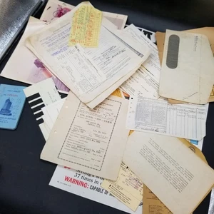 Ephemera Lot Documents Paperwork Soldier Military Navy - Picture 1 of 12