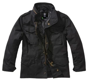 Chaqueta estándar Brandit Kids M65, negra - Imagen 1 de 5