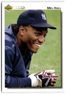 1992 Upper Deck #291 Mel Hall - Image 1 of 2
