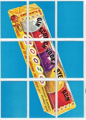 1973 WACKY PACKAGES SERIES 7 COMPLETE 9 PIECE PUZZLE BOOZO - Image 1 of 2