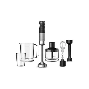 Kenwood Stabmixer Triblade XL Pro HBM80.322BK 7-tlg. 1200 W Edelstahl schwarz - Bild 1 von 4