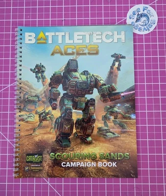 BattleTech Aces Scouring Sands - 游戏材料 - 全新! — 第 1/4 张图片