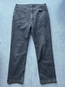Rohan Men’s Advance Black Straight Leg Stretch Jeans Size 32R W32 L32 - Picture 1 of 10
