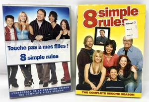 8 SIMPLE RULES SEASONS 1 & 2 DVDs LOT John Ritter TV show OOP - Picture 1 of 3